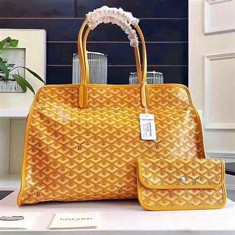 goyard tote knock off|faux leather Goyard tote.